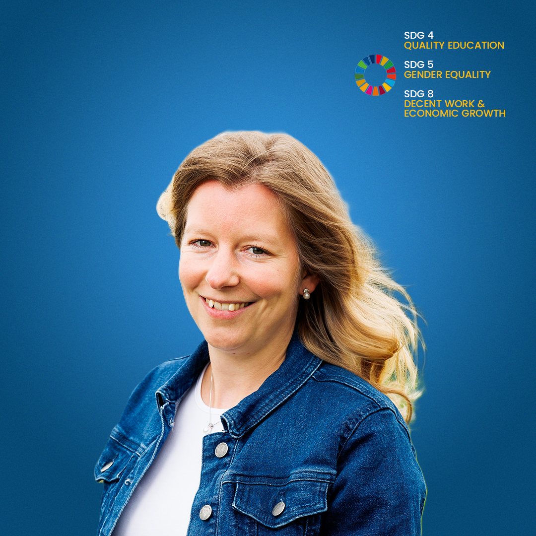 Blossoming Through Code  | SDG 4,5 & 8